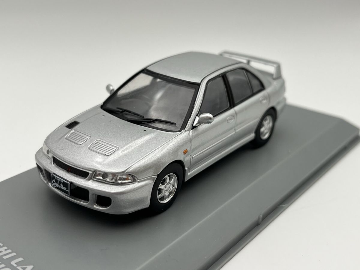 Mitsubishi Modellini d'auto: Mitsubishi Lancer Evolution 1, 1992, 1:43 Génération GTI – Usato da Broc venduto da Jenson7