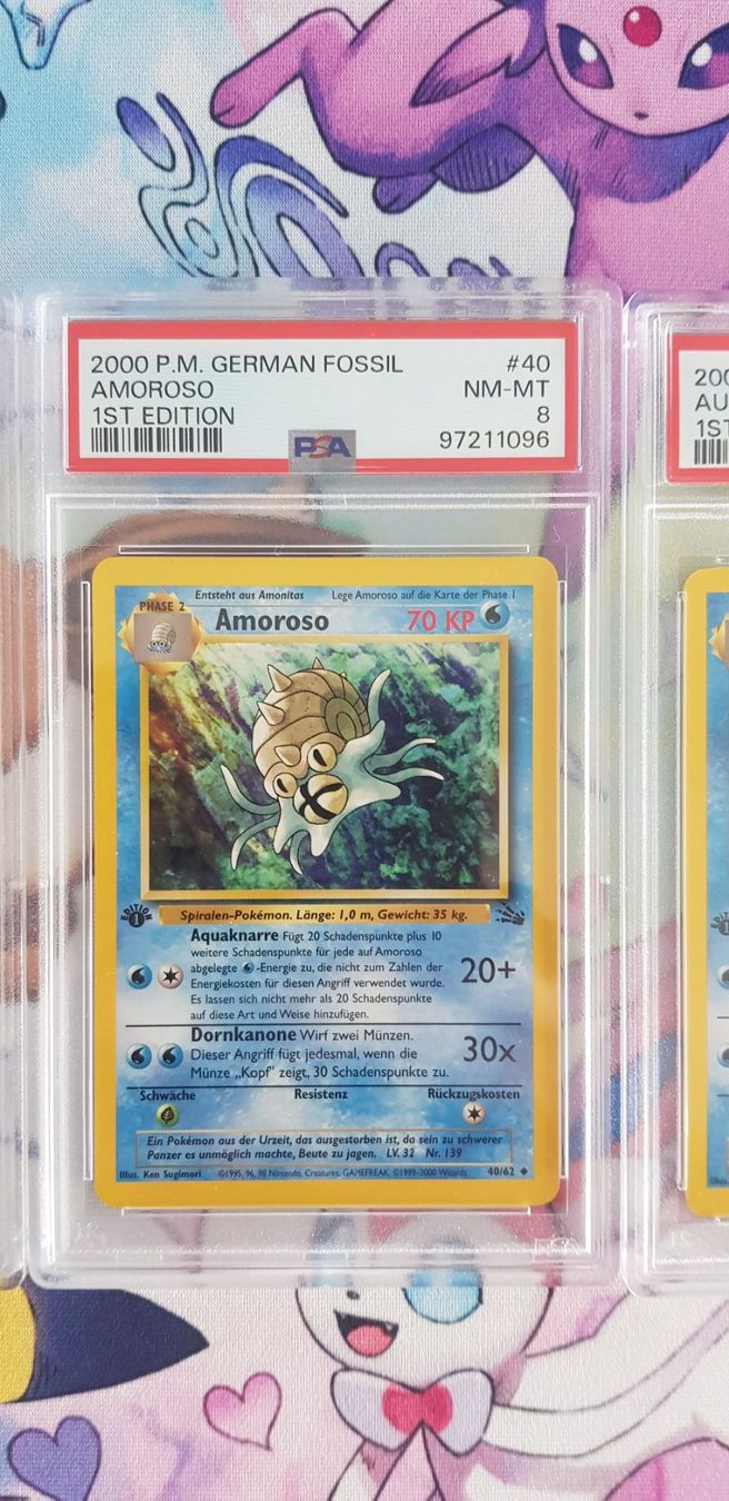 Pokémon Cartes à collectionner: 4stk. Pokemon karten Base PSA 1.Edition – D'occasion à Müllheim Dorf par Randy026 2
