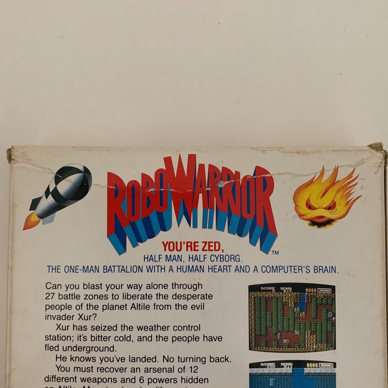 Nintendo Giochi: Robo Warrior - NES - OVP – Usato da Zürich venduto da Mephisto87 4