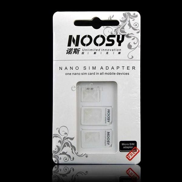 Unità & Adattatore: Nano Micro SIM Adapter 3 in1 Set + Key – Nuovo e nell'imballaggio originale da Münchwilen TG venduto da ecudos10