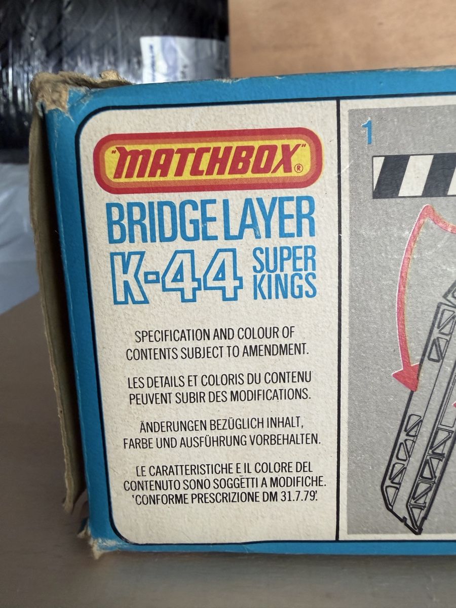 Matchbox Modellbausätze & Standmodelle: Matchbox Super Kings K-44 Pont Constructeur set – Gebraucht aus Evionnaz von eriba430 5