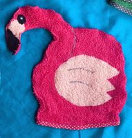 Waschlappen Flamingo