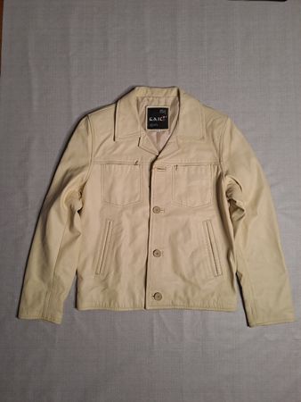 Leder Jacke Frühling