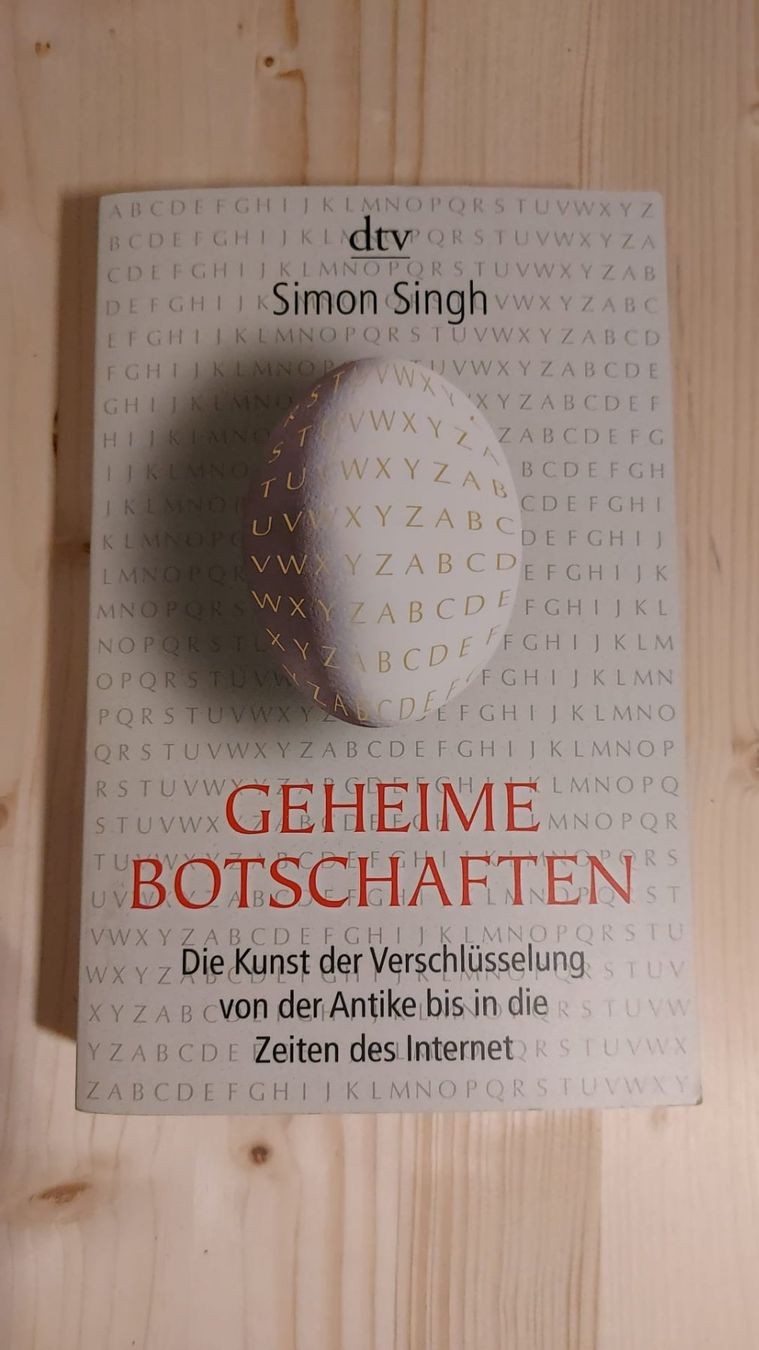 Bücher: Geheime Botschaften - Simon Singh – Gebraucht aus Ebikon von henry76