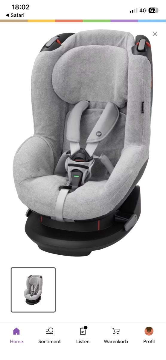 Maxi-Cosi Sièges auto: Maxi-Cosi Tobi Autositz Sommerbezug  – Neuf (Voir description) à Basel par JMSZ 2