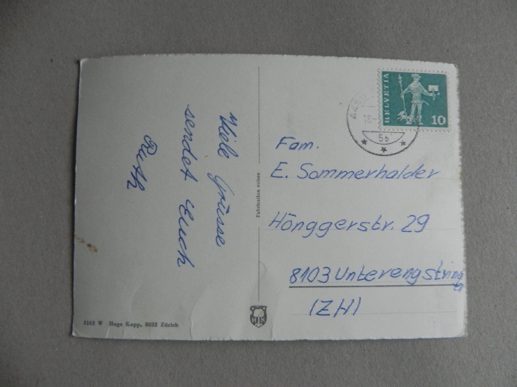 Ansichtskarten: Ansichtskarte Eptingen BL um 1965 – Gebraucht aus Siebnen von krimsie 1