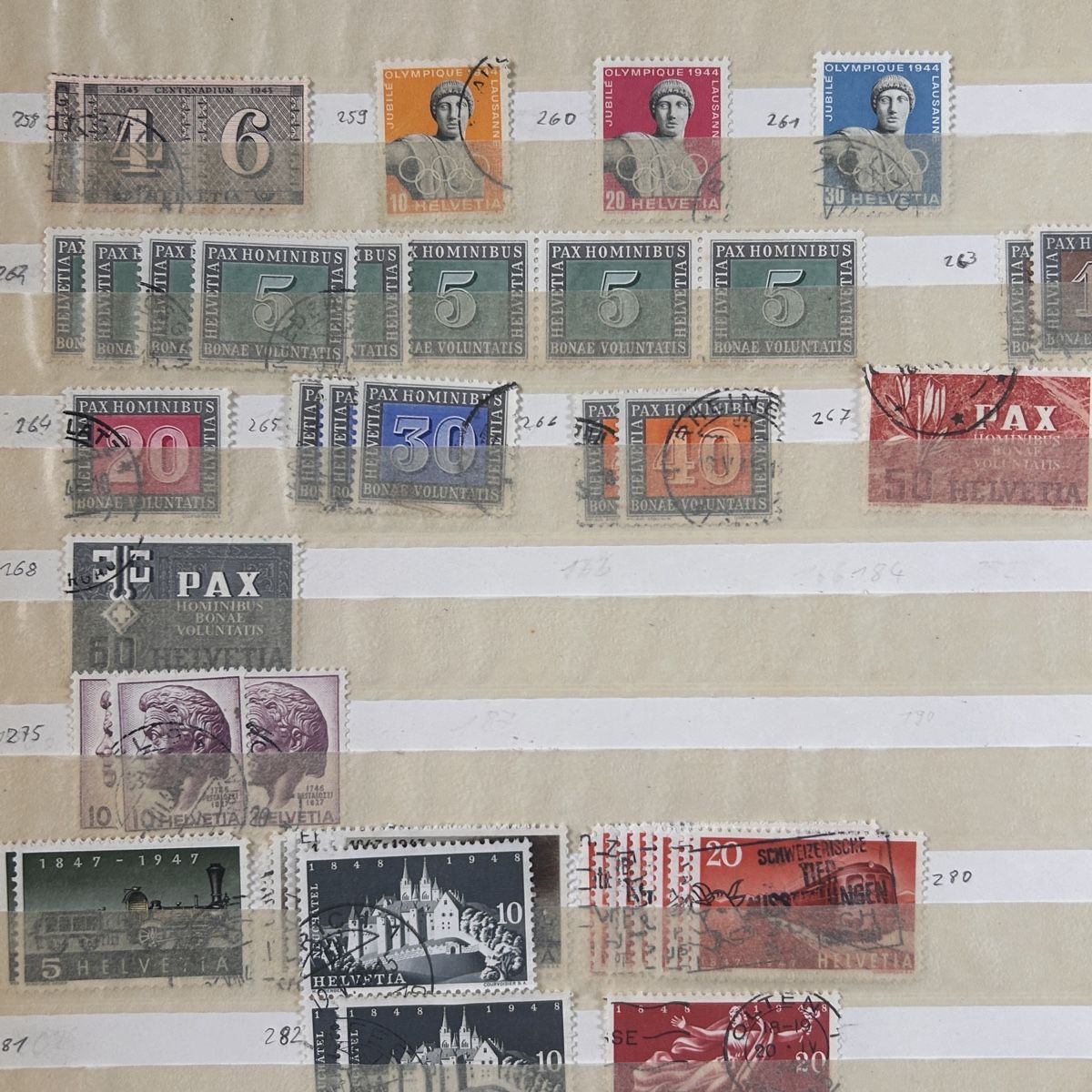 Tutti i francobolli: Antike Briefmarken Schweiz alt – Usato da Laufen venduto da belleskulptur 6