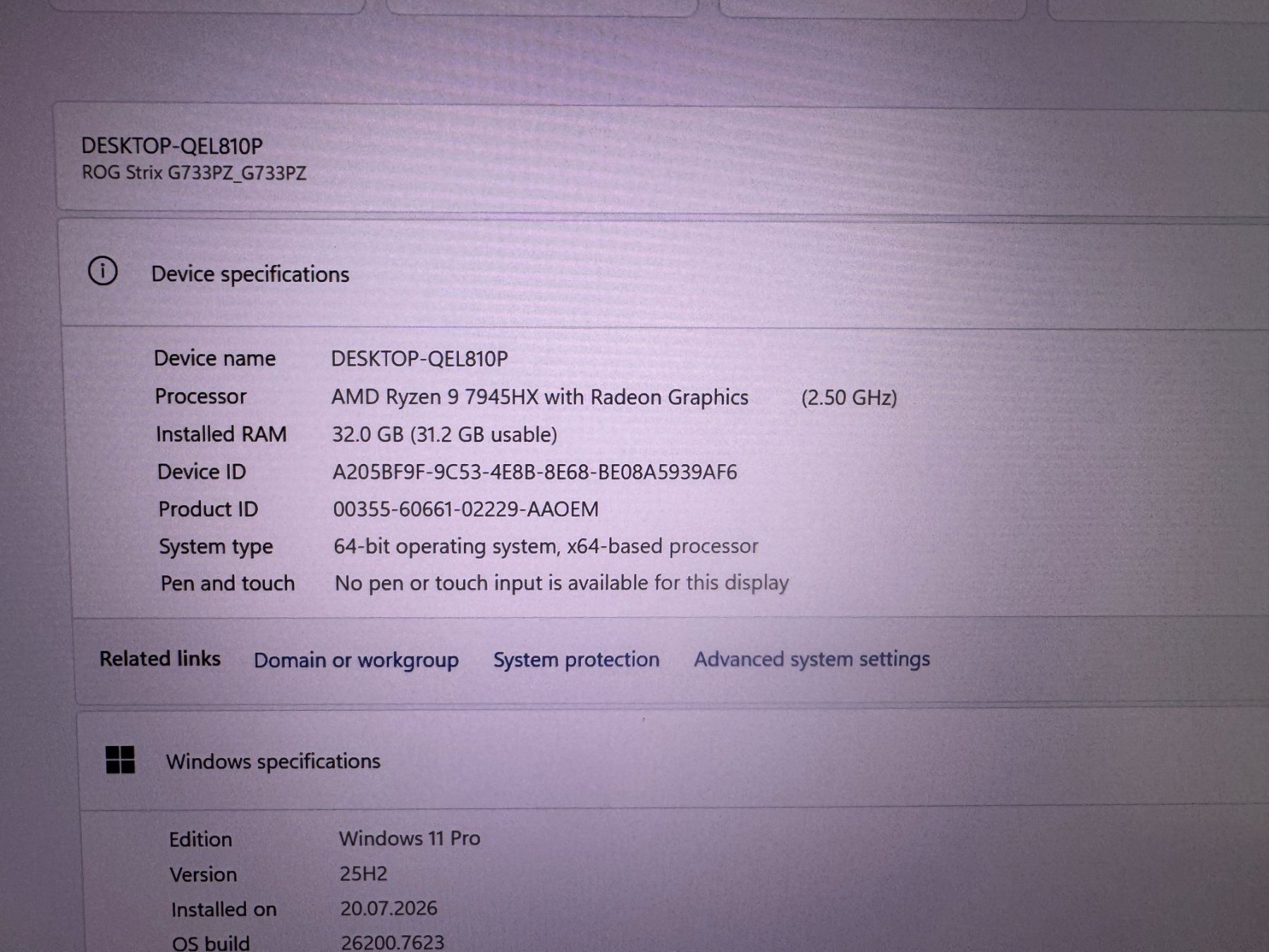 Asus Notebook: Asus Rog Strix Gaming-Notebook – Usato da Wallisellen venduto da tat_7cv7 6