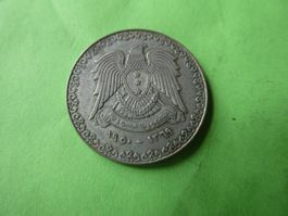 Syrien 1950, 1 Lira    Silber