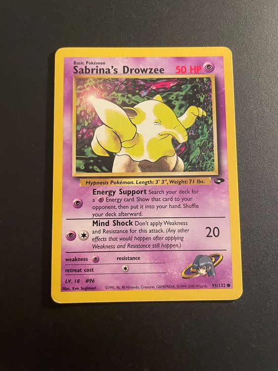 Sabrina's Drowzee Gym Challenge 95/132 (Gebraucht) in Zürich für CHF 3 ...