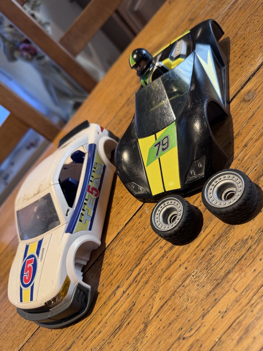 Playmobil Giocattoli: Playmobil Konvolut: 2 Rennwagen – Difettoso da Teufenthal AG venduto da Johndoe82