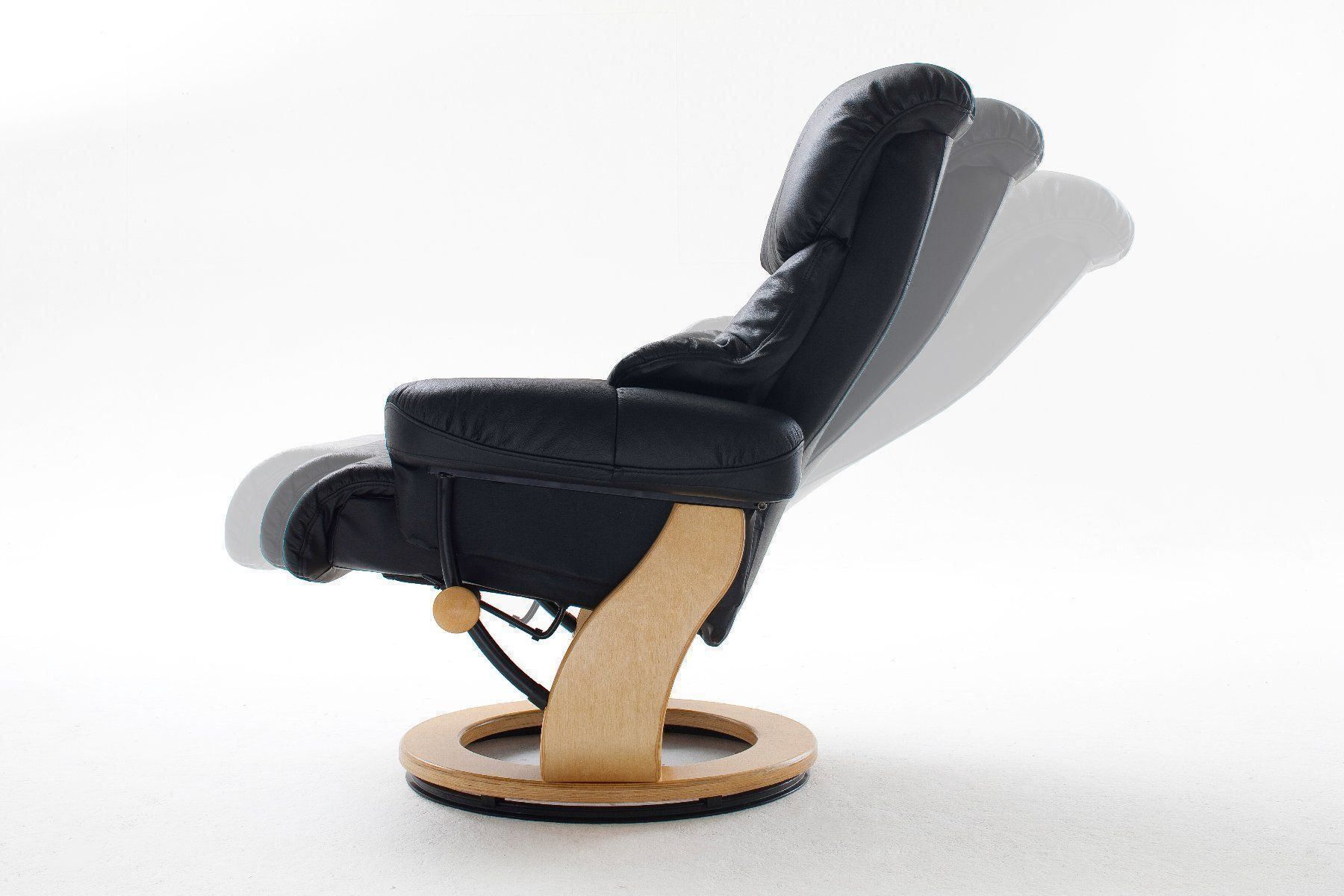 Sessel: Relax Sessel CALGARY Leder schwarz natur – Neu (gemäss Beschreibung) aus Unterentfelden von moebelrufli 5
