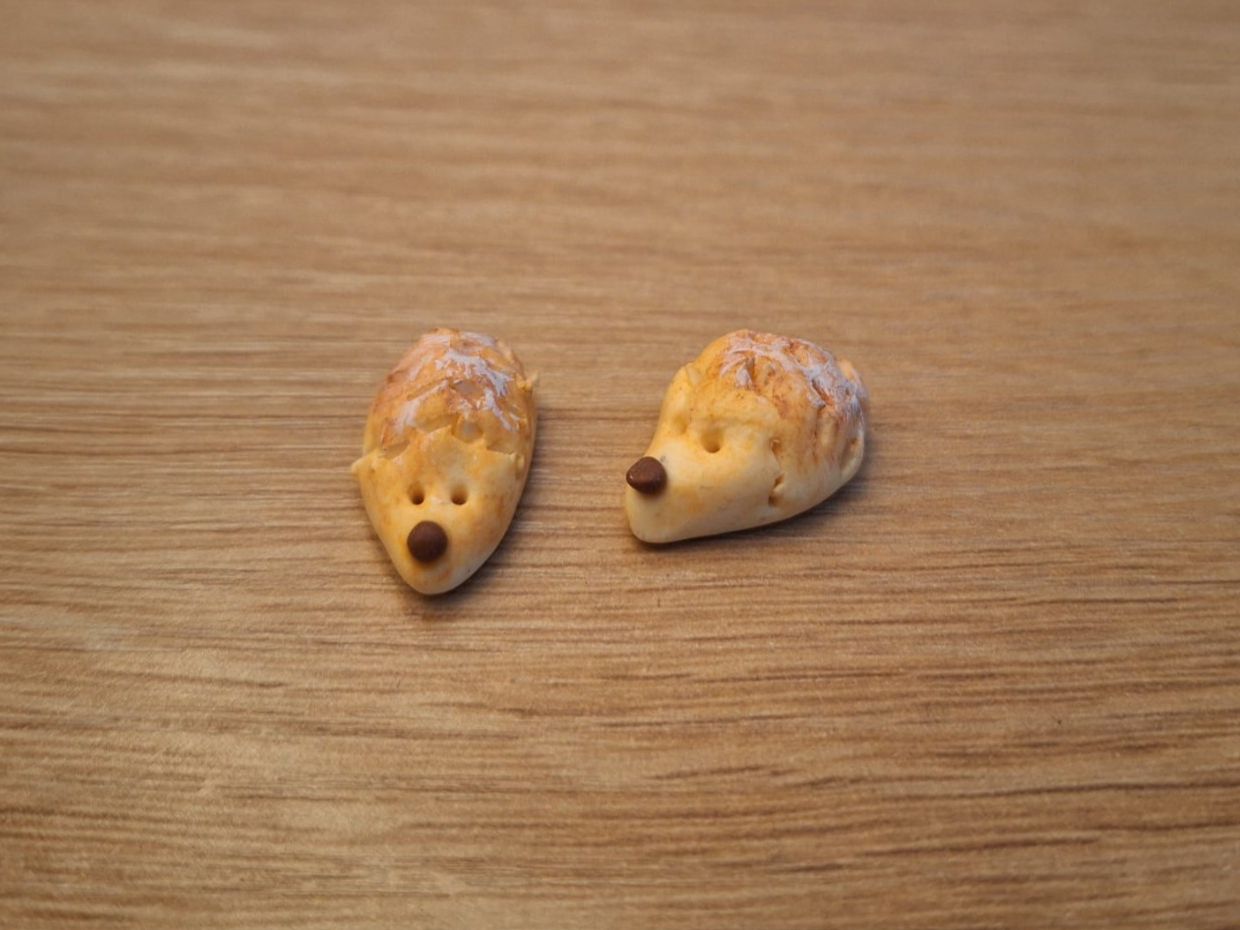 Case e mobili per bambole: Handmade Igelbrötchen – Nuovo (secondo la descrizione) da Zürich venduto da HandmadeTinyFood 1