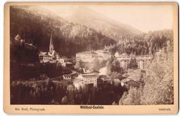 Fotografie Bad Gastein, Blick in den Ort