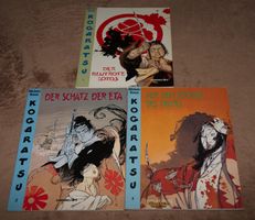 3 x KOGARATSU … Nr. 1-4 … comicArt …  1. Auflagen 1987-1993