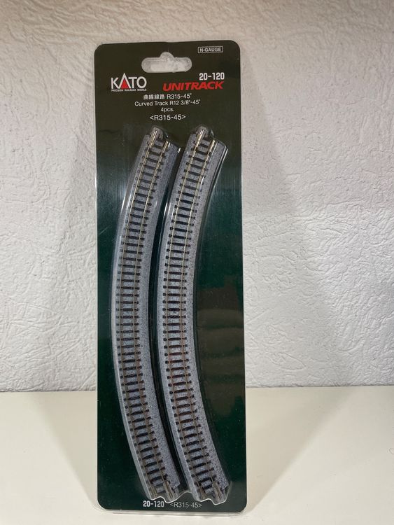 Voie N - Kato Unitrack Kit de Rails V15 20874 Neu