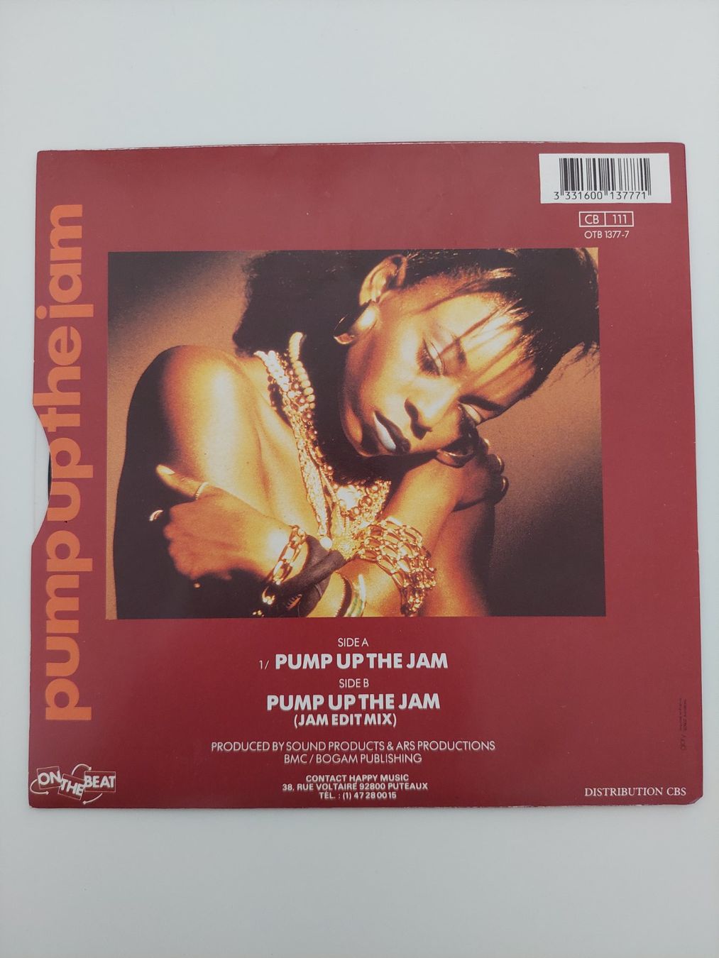 Dischi in vinile: Vinyl Single Technotronic - Pump Up The Jam – Usato da St.Gallen venduto da Tamal0204 1