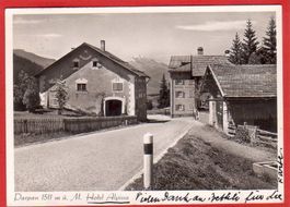 PARPAN, TEILANSICHT, HOTEL ALPINA, GROSSFORMAT