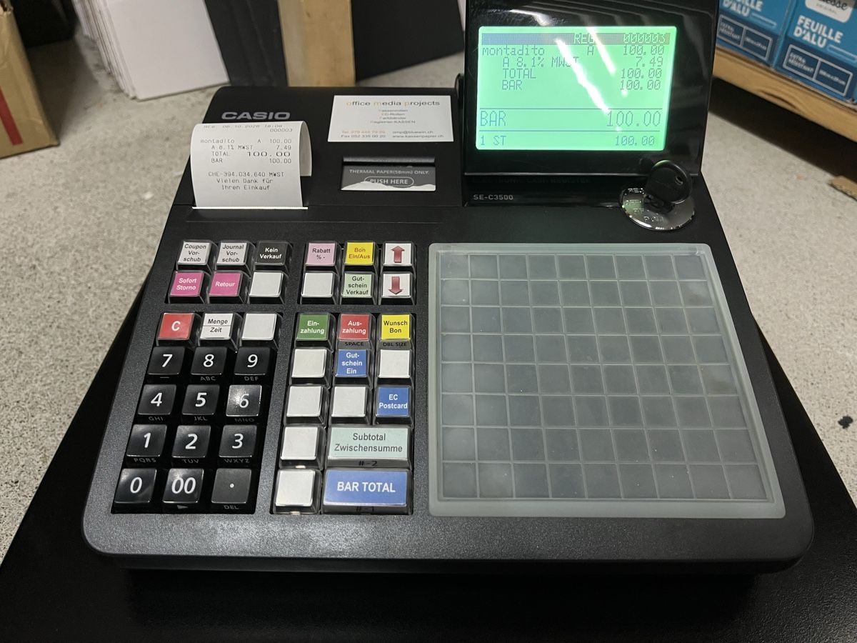 Casio Kassen: casio kasse – Gebraucht aus Winterthur von Arcade 4