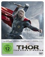 🎞️🎥🍿 Thor The Dark Kingdom 2D+3D Steelbook 🍿🎥💿