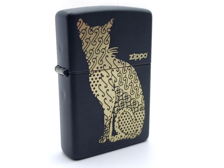 Zippo Accendini: ZIPPO Goldige Katze Neu in Box – Nuovo e nell'imballaggio originale da Ennenda venduto da Benzinflamme 1