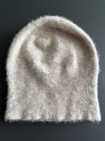 Globus Beanie/Mütze aus 100% Kaschmir in beige
