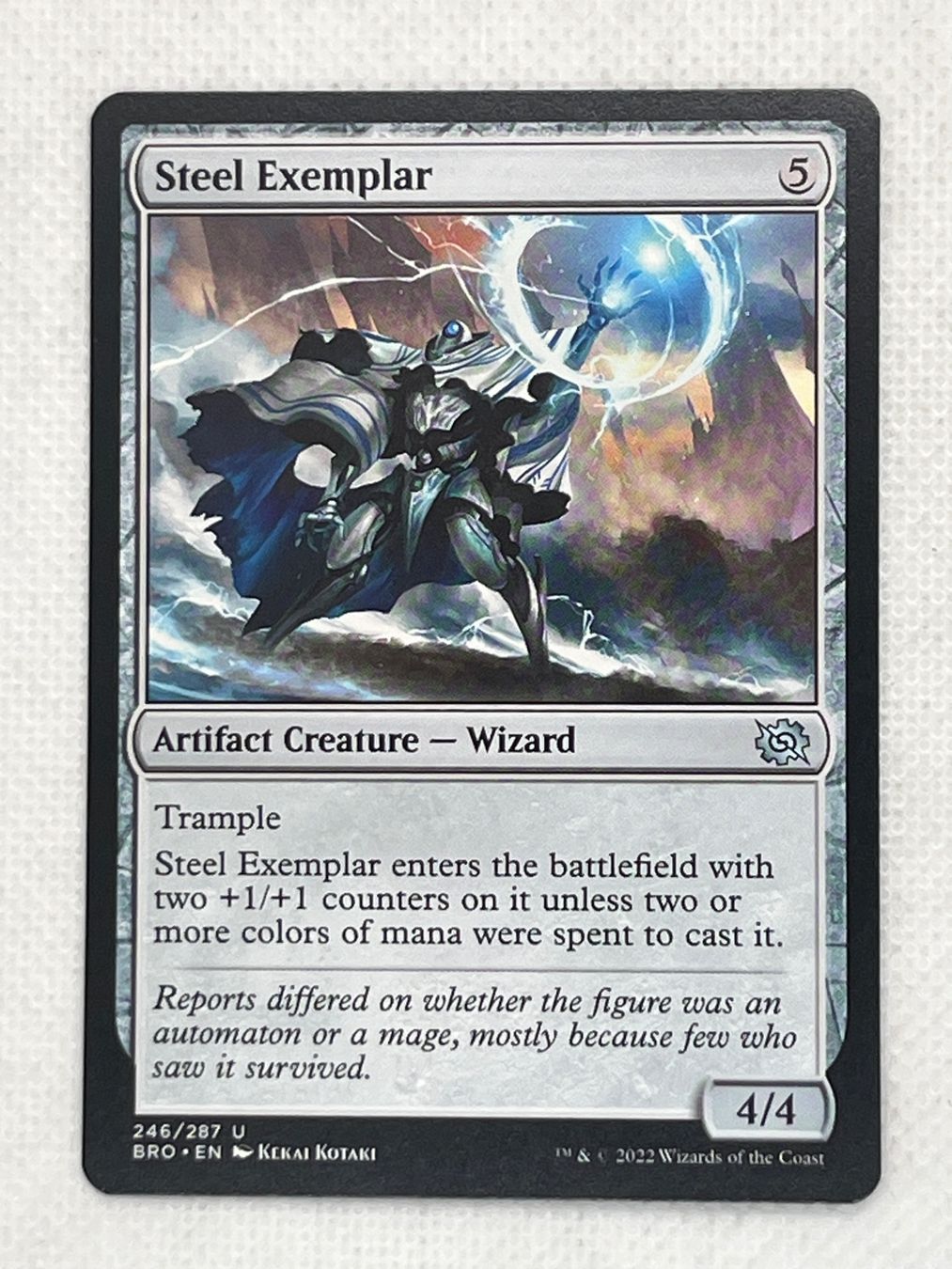 Magic The Gathering Carte collezionabili: Steel Exemplar / MTG / Magic the Gathering / BRO – Usato da Hinterkappelen venduto da Kim1992