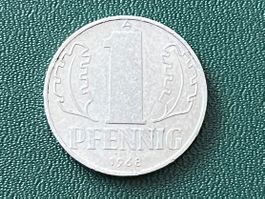DDR 1 Pfennig 1968 A Münze