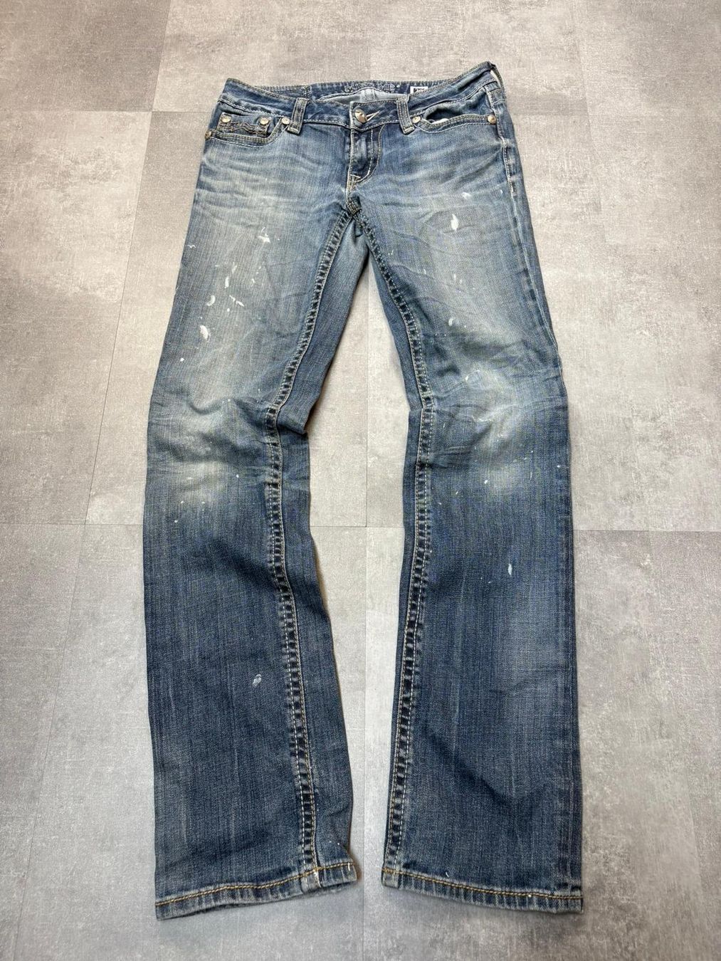 Jeans: Miss Me Straight Jeans - Grösse M/29 – Usato da Werdenberg venduto da hase.vintage 1
