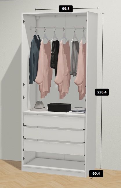 Ikea Armadi: IKEA Pax Kleiderschrank – Usato da Niederuzwil venduto da zakp 2