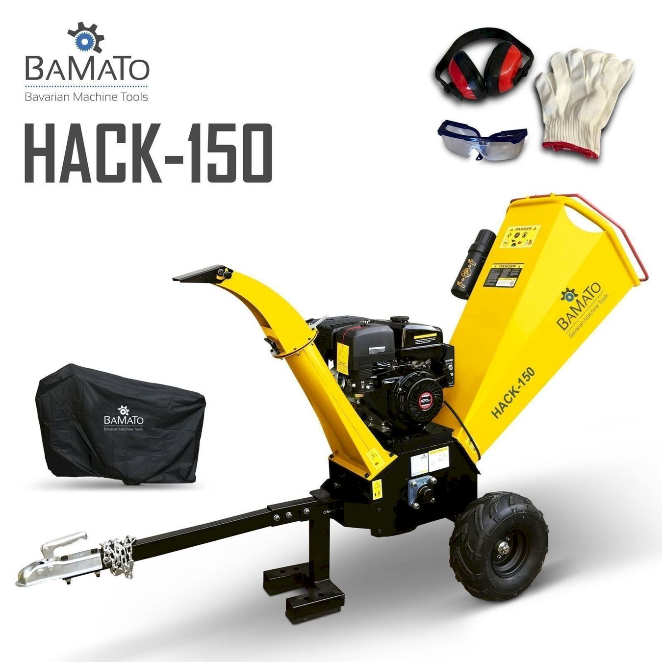 Trinciatrici: BAMATO Holzhäcksler HACK-150 – Nuovo e nell'imballaggio originale da Bottighofen venduto da zaap