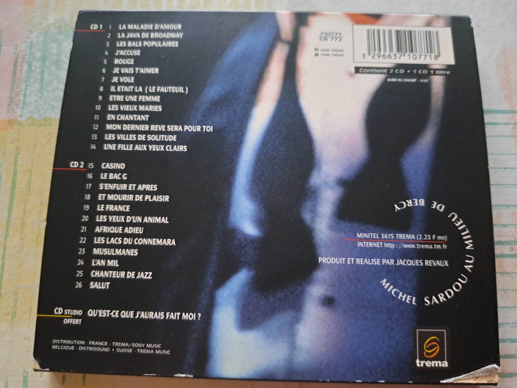 CDs: Cd Michel Sardou - Bercy 98 – Gebraucht aus Pully von bro_n52j 1