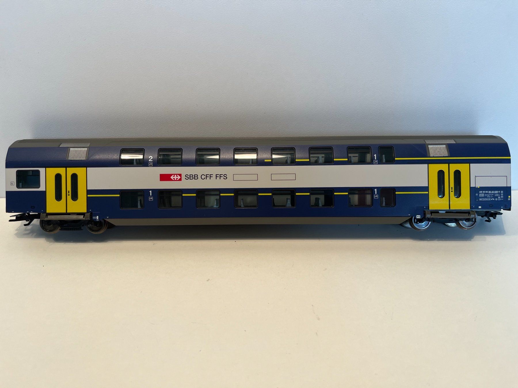 Fleischmann Modelleisenbahnen: Fleischmann Wagen S-Bahn, Doppelstockwagen – Neu (gemäss Beschreibung) aus Lohn-Ammannsegg von 406peugeot 2