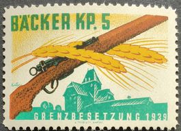Soldatenmarke 2.WK, Bäcker Kp 5, Wi Bk 6