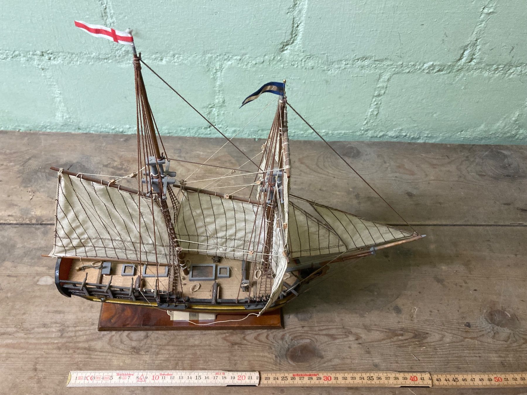 Modellbausätze & Standmodelle: Modelschiff Colonial Schooner Sultana 1767 – Gebraucht aus Rickenbach Sulz von bea_7ssd 1