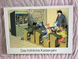 Das fröhliche Katzenjahr Bilderbuch