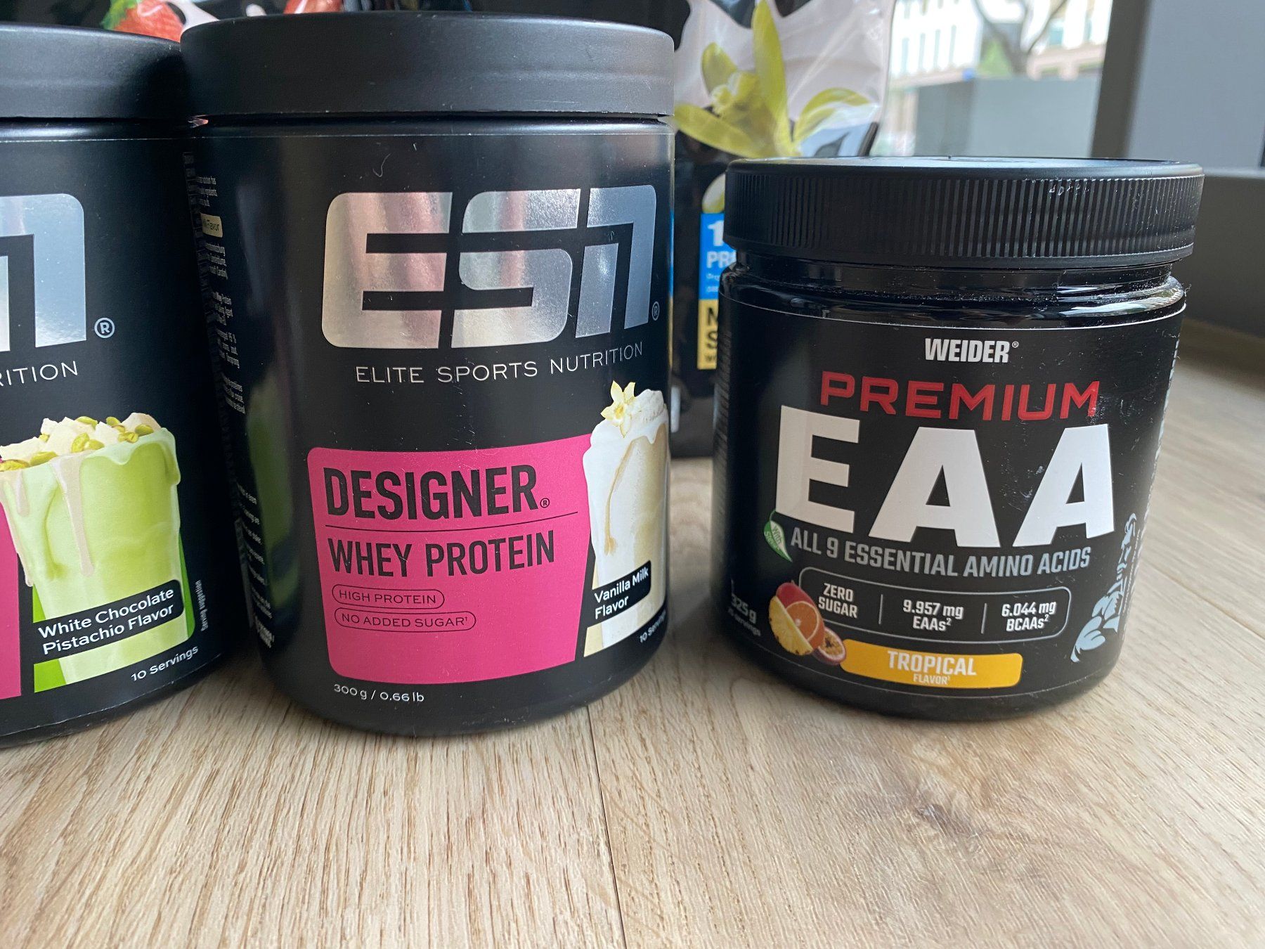Esn Cibi & Specialità: Protein-Paket: ESN Designer Whey, Weider EAA & High Protein – Usato da Wetzikon ZH venduto da BackToRetro 2