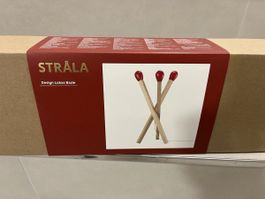 IKEA Stråla Tischleuchte Streichholz Design neuwertig