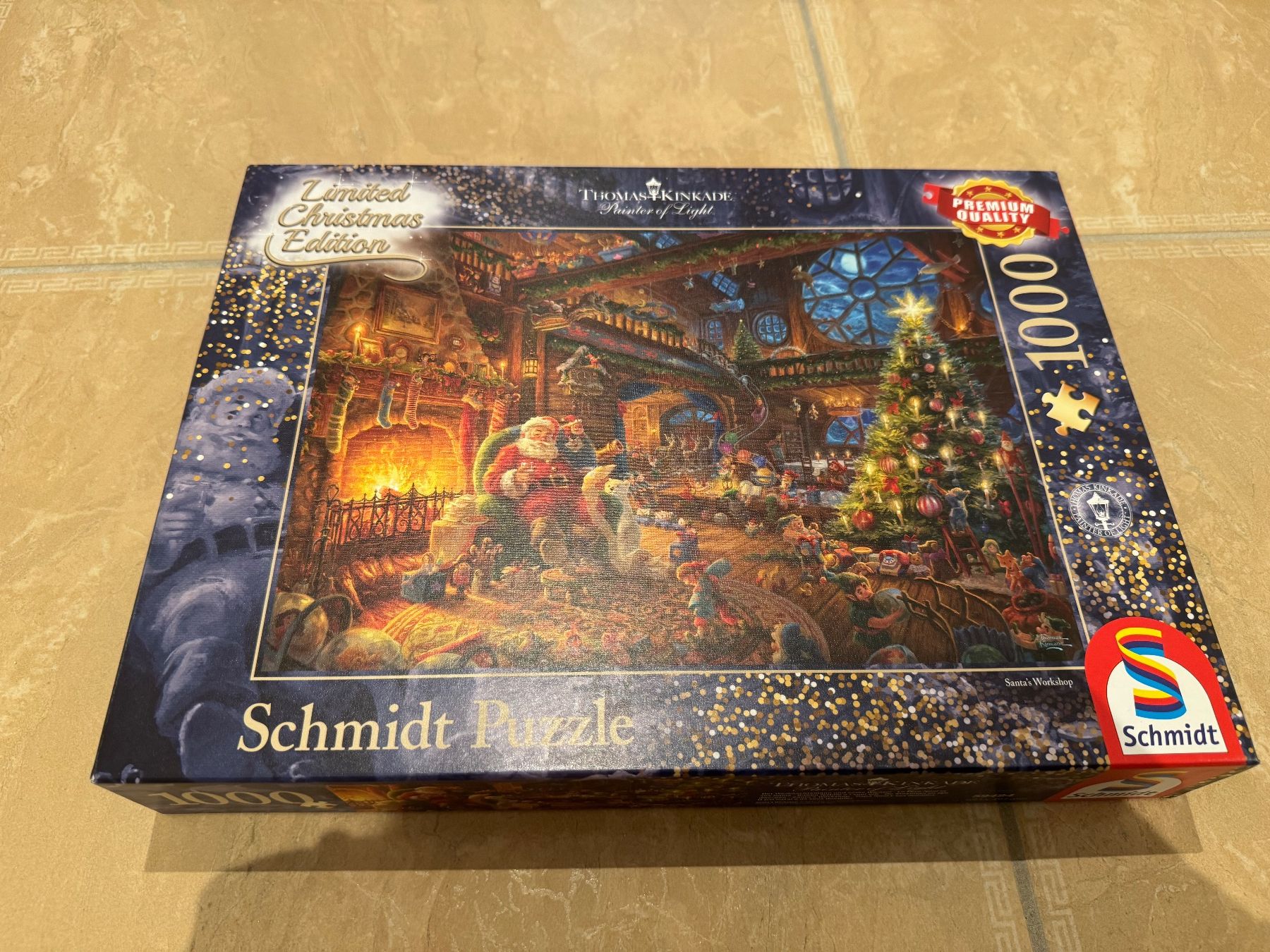 Puzzle: Schmidt Puzzle 1000 Santas Workshop – Usato da Klingnau venduto da Markus14