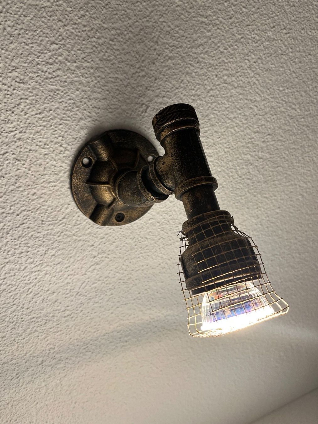 Lampen: Industrial Style - Wandleuchte/Deckenleuchte/Lampe – Gebraucht aus Greppen von autumnwind2018 2