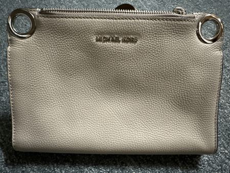 Michael Kors Täschli Leder beige 
