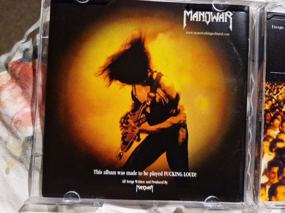 CDs: Manowar – Hell On Stage Live - Vergriffen! - b – Gebraucht aus Brittnau von Zibu 3
