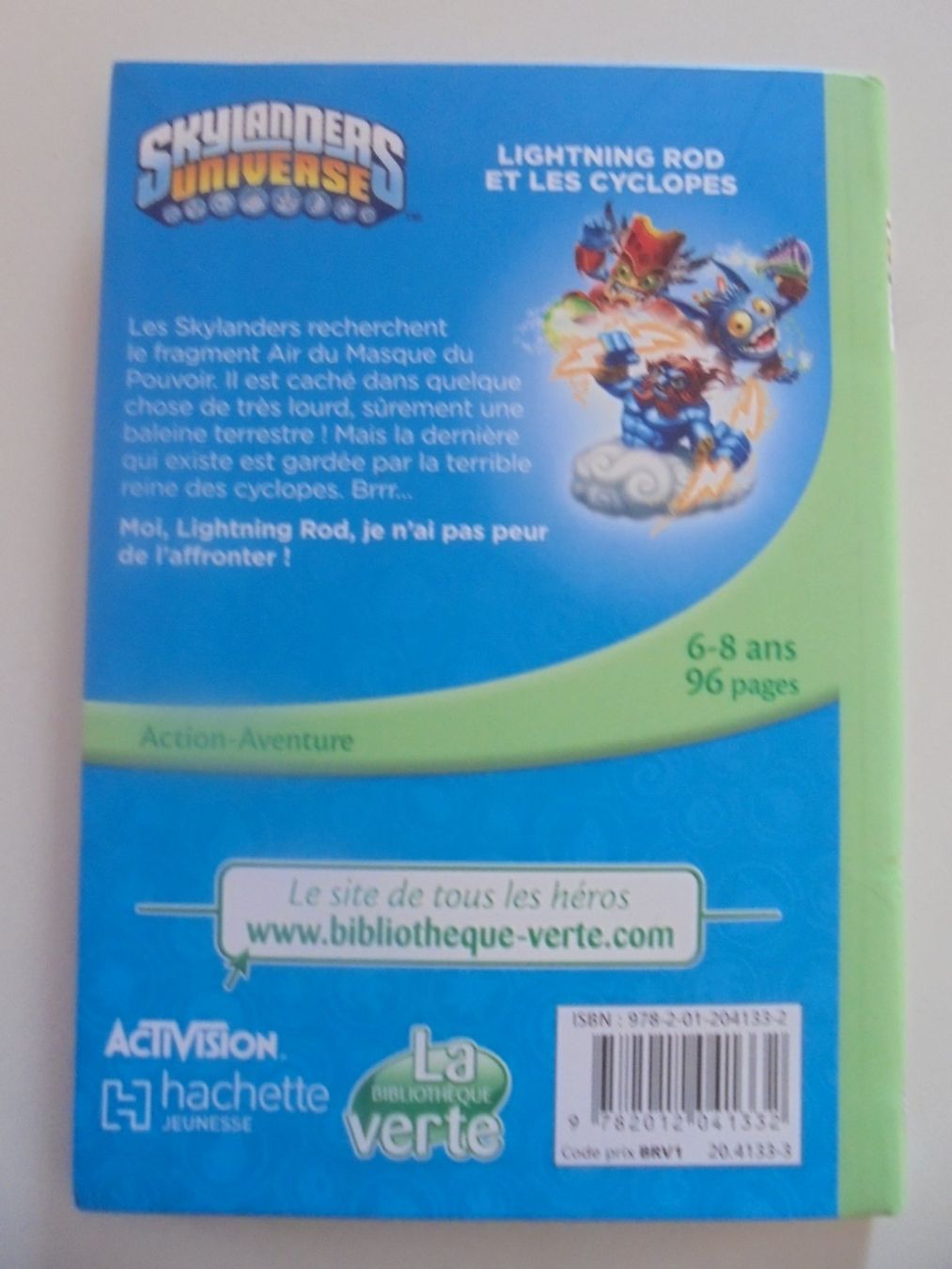 Libri: Skylanders Universe " 3) lightning Rod et les cyclopes " – Usato da Eclépens venduto da Consuelo 1