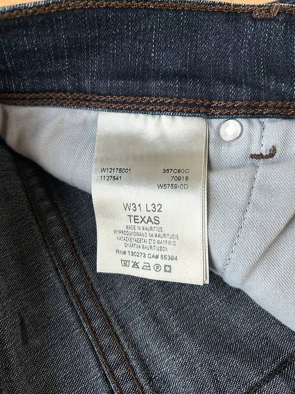 Wrangler Jeans: Wrangler Jeanshosen dunkelblau – Nuovo (secondo la descrizione) da Wiggiswil venduto da Cwi0 2