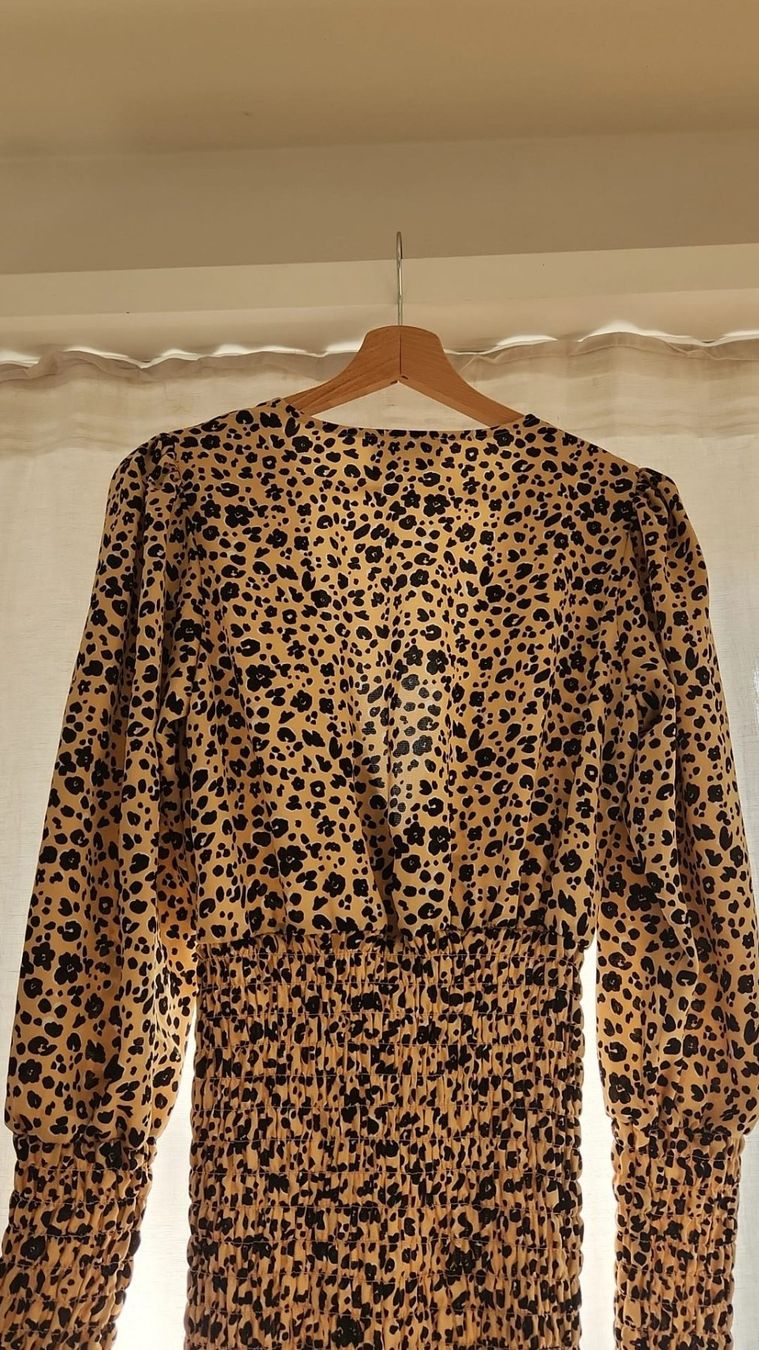 Asos Vestiti: Schöne Asos Design satin leopard Kleid! – Usato da Zürich venduto da syl_bhd2 2