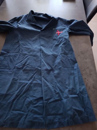 Chemise bleu Swissair originale ancien logo