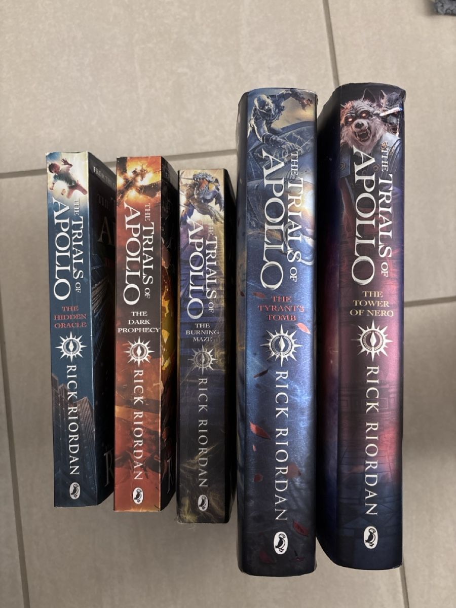 Trials of Apollo book series by Rick Riordan (Neu (gemäss Beschreibung ...