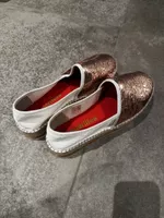Espadrilles mit Pailetten 