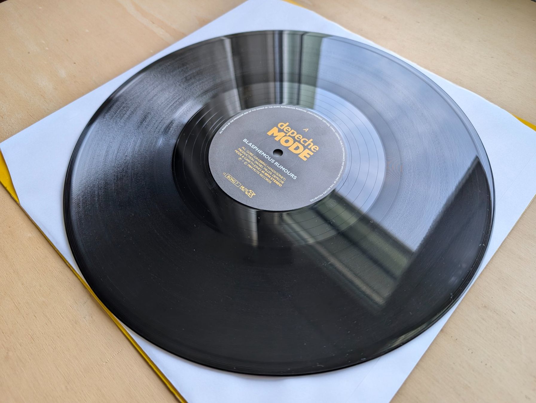 Dischi in vinile: Depeche Mode – Blasphemous Rumours  UK 84 – Usato da Ebikon venduto da kisuM 4