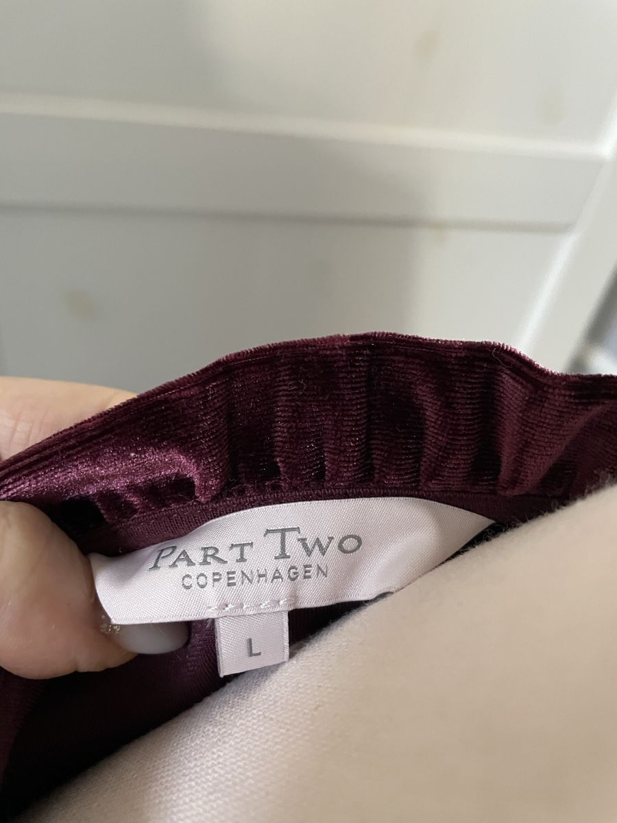Vestiti: Samtkleid Bordeaux Part Two Gr. L Winter – Usato da Fehraltorf venduto da Nadja0205 2